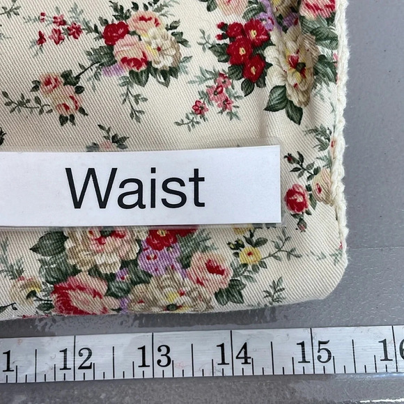 Anthropologie HWR Monogram Jacket Women's XS Extra Small Cream Floral Denim Knit - Picture 14 of 15